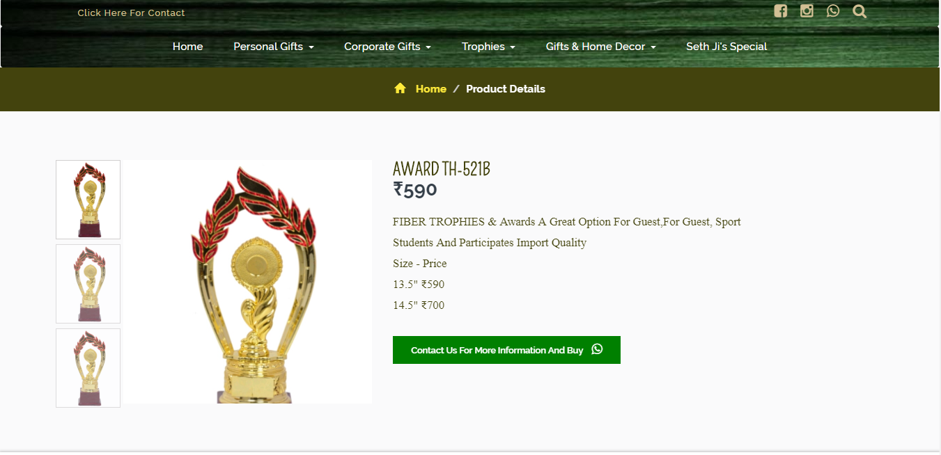 TheSethJI Website Screenshot